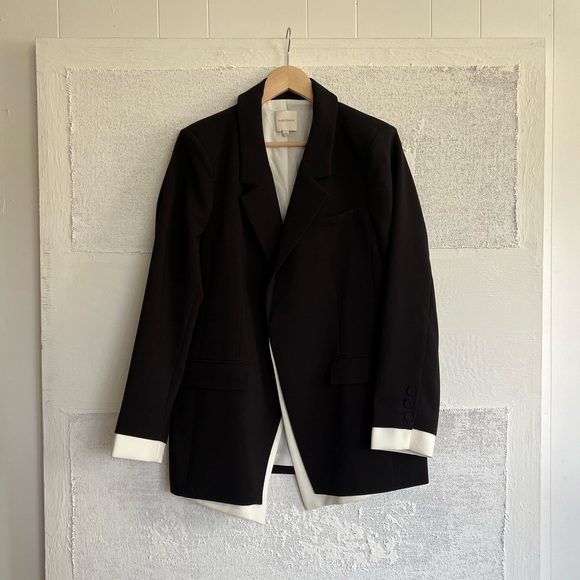 Favorite Daughter Black and White ‘The Kelly Blazer’ - Picture 3 of 6